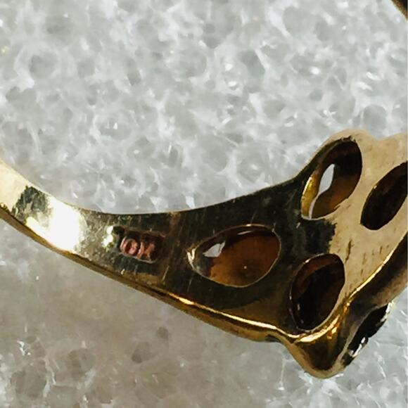 Black Hills Gold Grape Leaf Ring 6 .25 - Picture 5 of 6